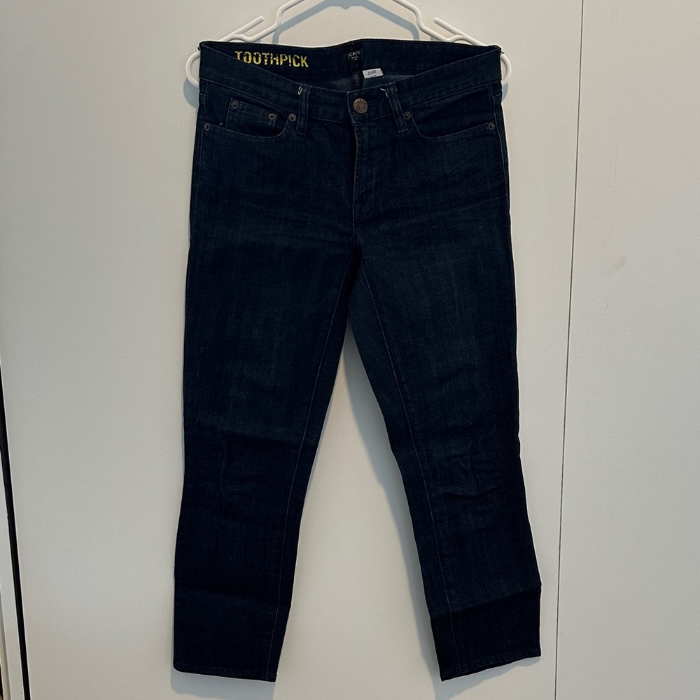 J. Crew Women's Midnight Blue Skinny Jeans